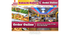 Desktop Screenshot of habachibuffetsanantonio.com